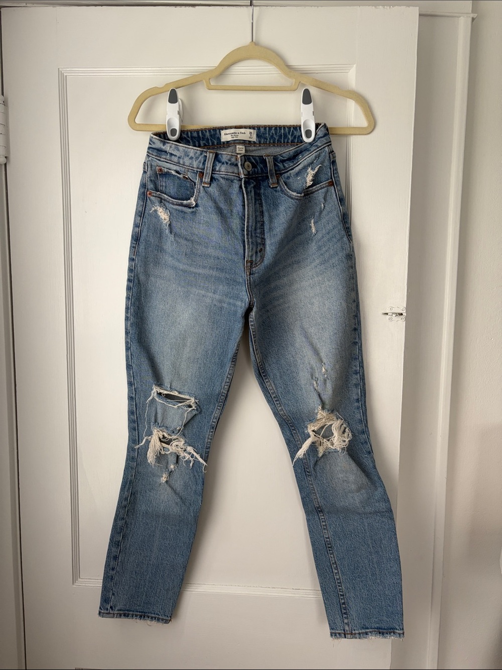 Abercrombie & Fitch Curve Love Skinny High-Rise Jeans